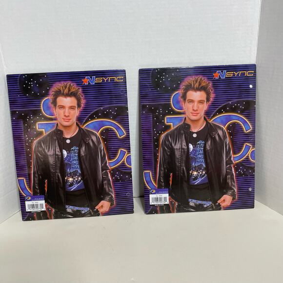 JC Chasez Vintage Pocket Folder (2) - Picture 2 of 4